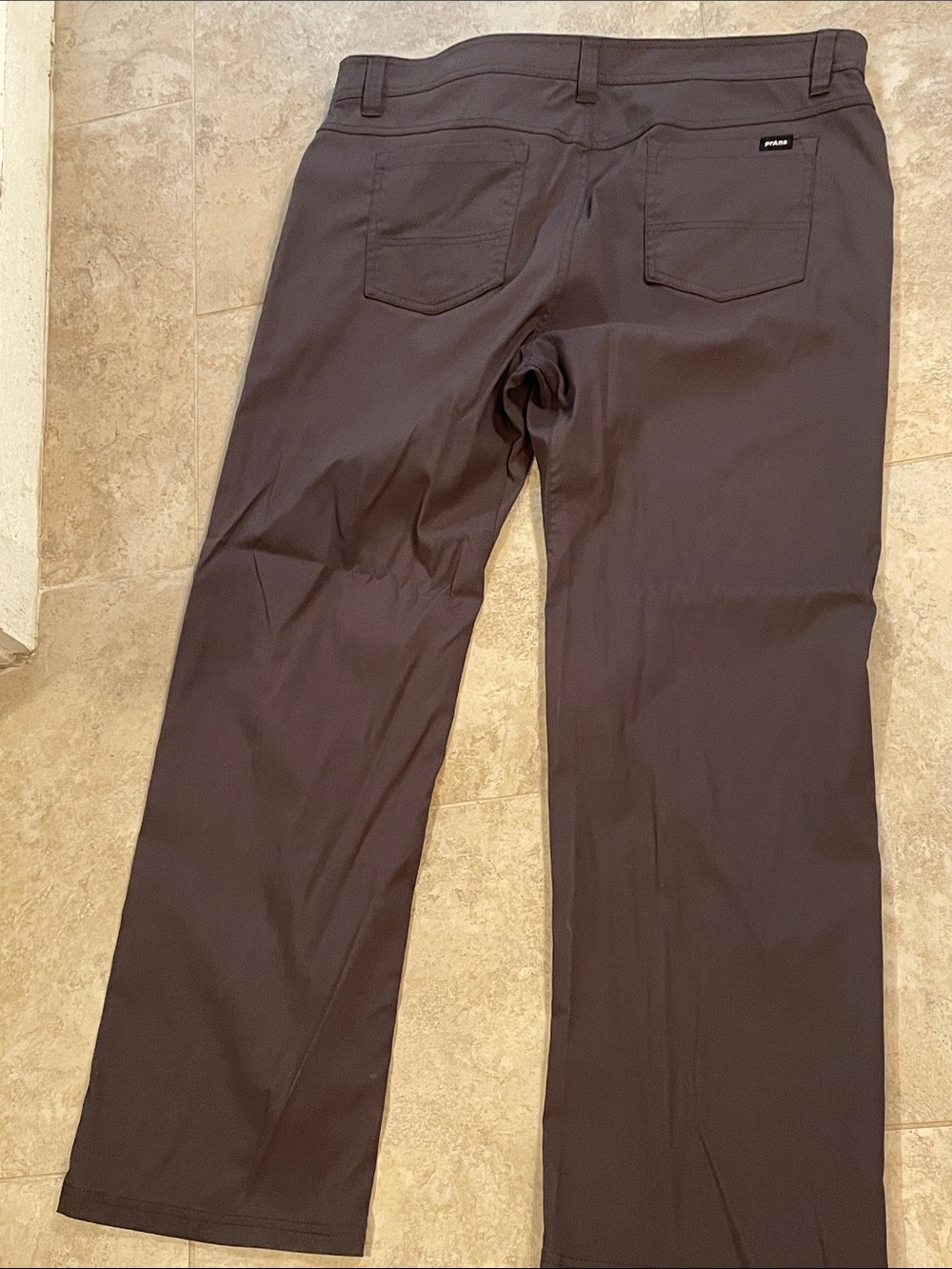 Prada Men’s Straight Chinos in Dark Gray